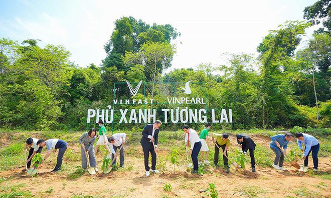 VinFast khởi động dự án trồng rừng ‘Phủ xanh tương lai’ ảnh 2