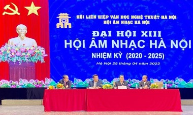 Nhạc sĩ - Nghệ sĩ nhân dân Nguyễn Quang Vinh giữ chức Chủ tịch Hội Âm Nhạc Hà Nội