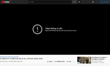 Sơn Tùng M-TP lên tiếng xin lỗi, gỡ MV khỏi Youtube ở Việt Nam