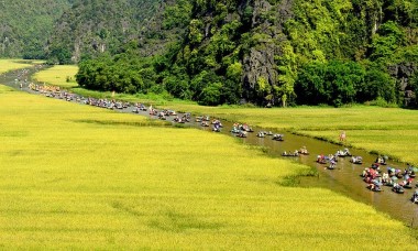 Tuần du lịch "Sắc vàng Tam Cốc - Tràng An" năm 2022