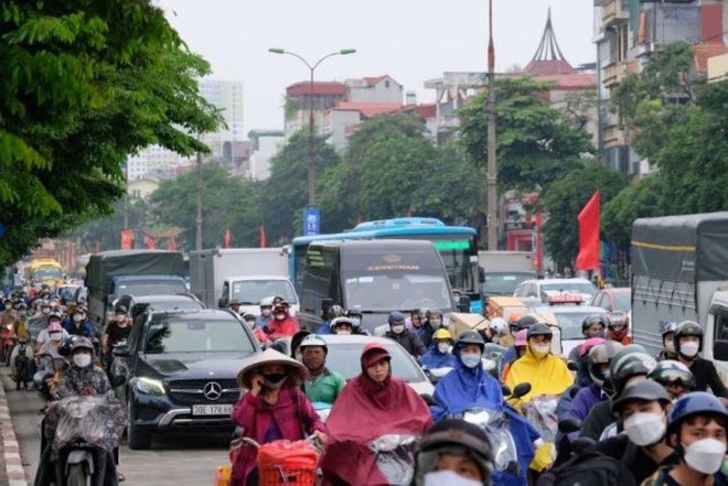 Hà Nội tổ chức đếm xe tại một loạt nút giao thường xuyên ùn tắc ảnh 1