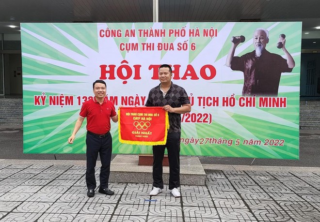 Sôi nổi hội thao Cụm thi đua số 6 CATP Hà Nội năm 2022 ảnh 7