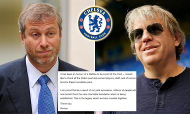 Abramovich viết tâm thư xúc động chia tay Chelsea