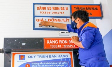 Giá xăng, dầu đẩy CPI tháng 5/2022 tăng 0,38%