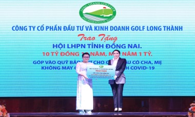 Golf Long Thanh tài trợ 10 tỷ đồng cho chương trình “Mẹ đỡ đầu”  tỉnh Đồng Nai