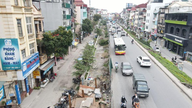 Tiến độ dự án cải tạo, mở rộng đường đê Âu Cơ- Nghi Tàm được lùi đến quý 4-2022 ảnh 1