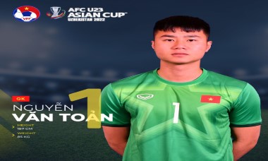 U23 Việt Nam có 10 cầu thủ cao trên 1m8 dự giải U23 châu Á