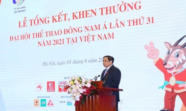 Thủ tướng Phạm Minh Chính: "Các VĐV đánh đổi mồ hôi, nước mắt và tuổi thanh xuân vì huy chương SEA Games"