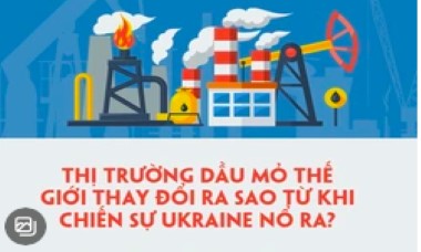 Thị trường dầu mỏ thế giới thay đổi ra sao từ khi chiến sự Ukraine nổ ra?