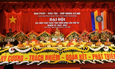 Thượng toạ Thích Minh Quang được suy cử Trưởng Ban Trị sự Phật giáo tỉnh Ninh Bình