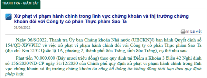 cong ty sao ta bi xu phat