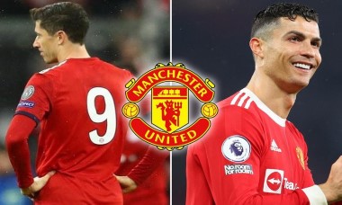 MU đưa Lewandowski về đá cặp cùng Ronaldo