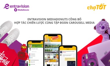 Chợ Tốt chọn Entravision MediaDonuts là đối tác độc quyền tại Việt Nam