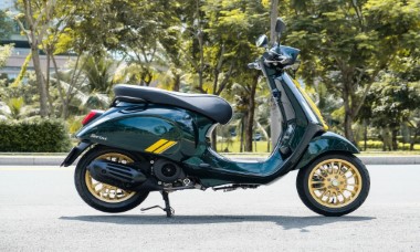 Xe máy Vespa Sprint: Dành riêng cho cánh mày râu lịch lãm, nam tính