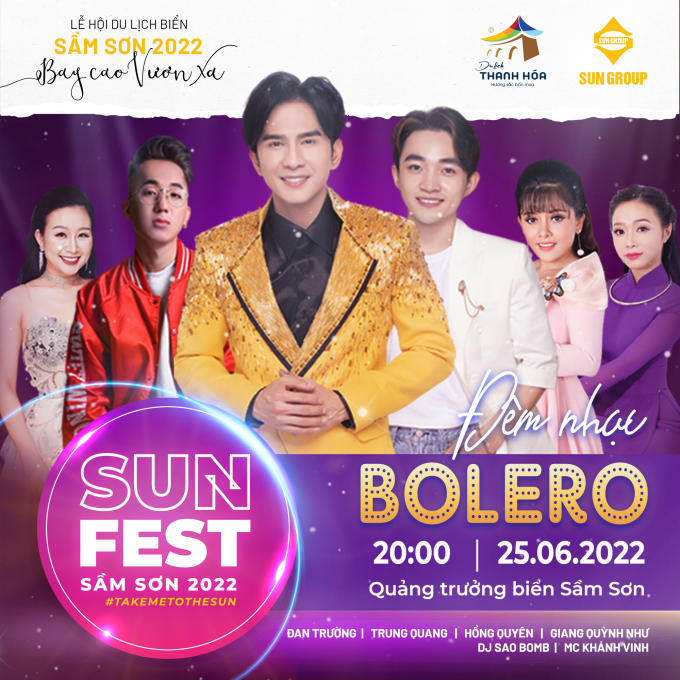 Đêm diễn thứ 9 thuộc chuỗi sự kiện nghệ thuật Sun Fest mang chủ đề nhạc trữ tình Bolero