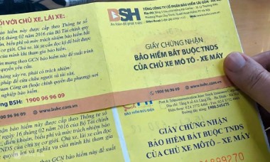 Vi phạm lỗi không bảo hiểm xe máy bị phạt bao nhiêu tiền?