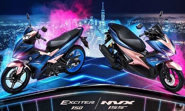 Dòng xe máy Yamaha NVX 155 và Exciter 150: Dân "mê phượt" nên chọn xe nào?