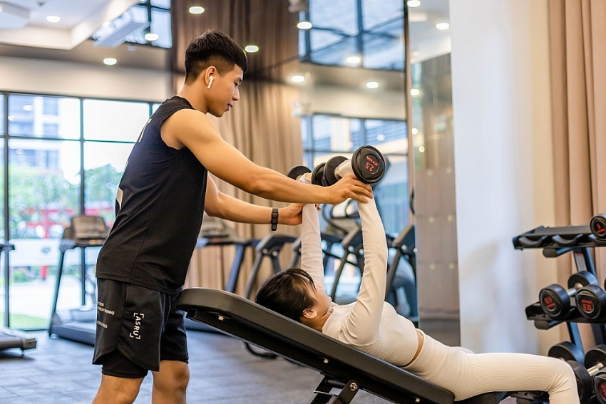 Tiện ích phòng Gym mang tới không gian luyện tập sức khoẻ mỗi ngày cho cư dân R1.01 The Zenpark