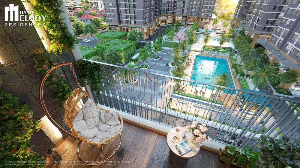 Loạt tiện ích ngay ngưỡng cửa của Hanoi Melody residences