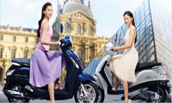 Xe máy Yamaha Acruzo và Grande - sự lựa chọn nào cho "phái đẹp"