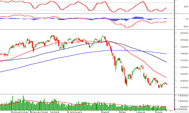 Thị trường chứng khoán ngày 19/7/2022: Tín hiệu kỹ thuật phiên chiều