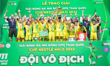 Sông Lam Nghệ An vô địch U11 toàn quốc 2022