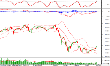 Thị trường chứng khoán ngày 3/8/2022: Tín hiệu kỹ thuật phiên chiều