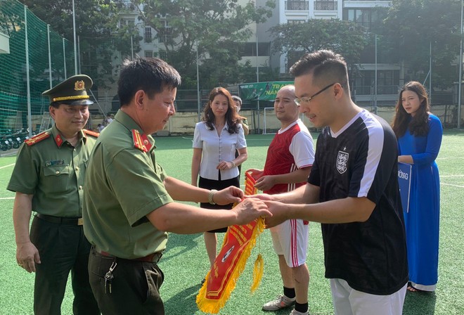 Sôi nổi ngày hội bóng đá quận Ba Đình ảnh 4