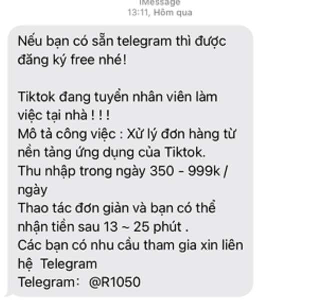 Lừa đảo trực tuyến chuyển hướng sang sử dụng nền tảng nhắn tin miễn phí Telegram ảnh 1