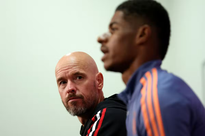 HLV Ten Hag chốt tương lai Rashford ảnh 1