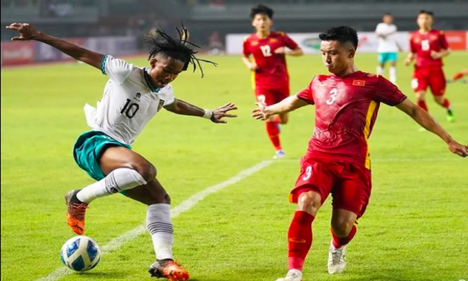 Báo Indonesia lo cho đội nhà khi tái đấu U20 Việt Nam ở giải châu Á