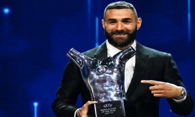 Benzema lần đầu đoạt giải Cầu thủ hay nhất châu Âu