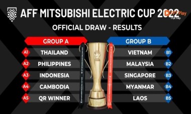 Việt Nam không gặp Thái Lan, Indonesia ở vòng bảng AFF Cup 2022