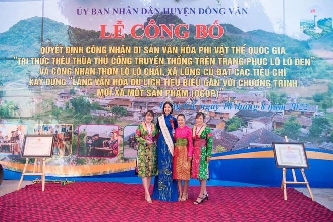 Hoa hậu Nông Thuý Hằng khởi đầu hành trình khuyến học tại Hà Giang ảnh 9