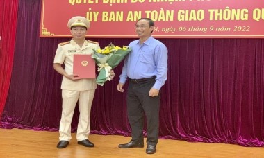 Phó Cục trưởng Cục Cảnh sát giao thông làm Phó Chánh văn phòng Ủy ban ATGT quốc gia