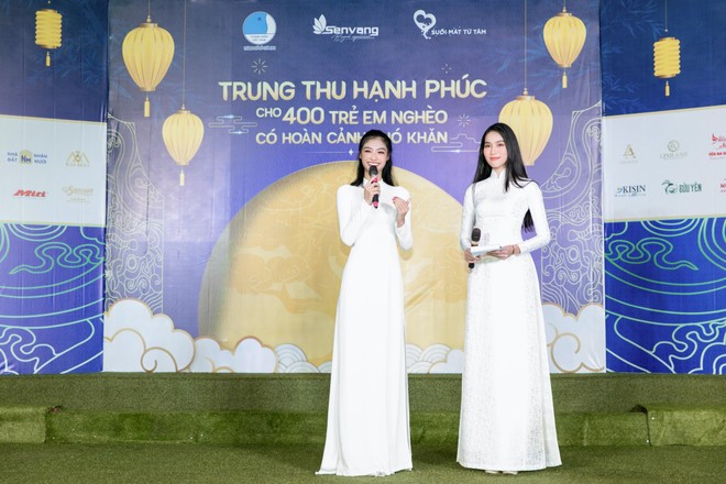 Dàn Hoa hậu, Á hậu tổ chức Trung thu cho trẻ em có hoàn cảnh khó khăn ảnh 2