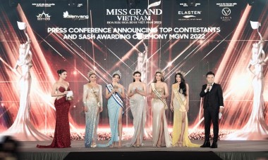 Dàn người đẹp quốc tế đến Việt Nam xem Top 52 "Miss Grand Vietnam 2022"