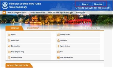 Thành phố Hà Nội chính thức mở dịch vụ công trực tuyến cấp độ 3,4 inforgraphic