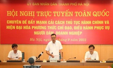 Hà Nội: Giảm tầng nấc trung gian, đẩy nhanh thời gian giải quyết thủ tục hành chính