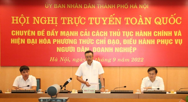 Hà Nội: Giảm tầng nấc trung gian, đẩy nhanh thời gian giải quyết thủ tục hành chính ảnh 1