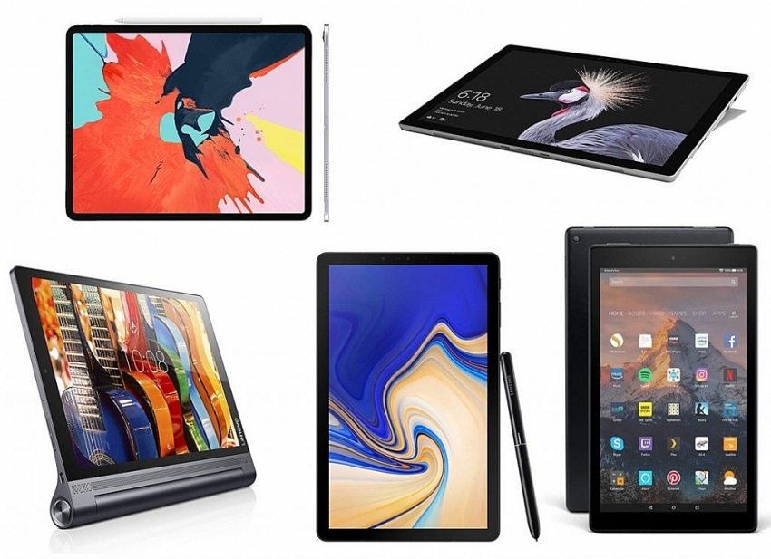 Top 10 máy tính bảng tốt nhất năm 2022: iPad thống trị thị trường