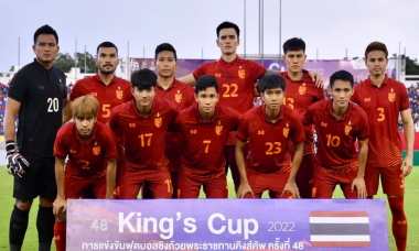 Thái Lan phá sản mục tiêu kép tại King's Cup 2022