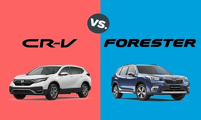 "So kè" giữa Subaru Forester và Honda CR-V: Chọn lắp ráp hay nhập khẩu?