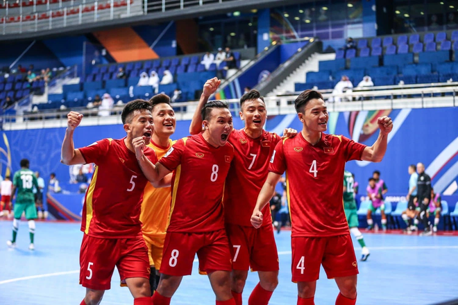 Thắng đậm Ả Rập Xê Út, Việt Nam tiếp tục bay cao ở giải futsal châu Á ảnh 3