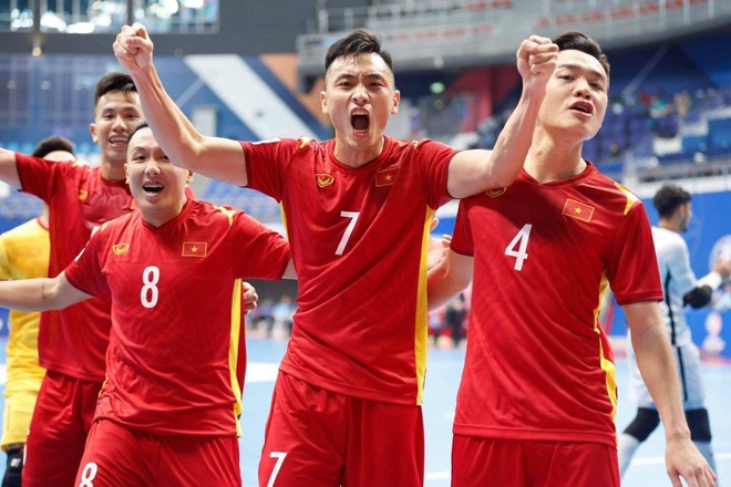 Thắng đậm Ả Rập Xê Út, Việt Nam tiếp tục bay cao ở giải futsal châu Á ảnh 4