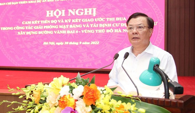 Hà Nội cùng Bắc Ninh, Hưng Yên ký kết giao ước thi đua tiến độ thực hiện dự án Vành đai 4 ảnh 2