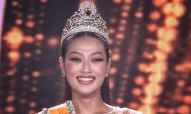 Người đẹp Long An cao 1m75 xuất sắc đăng quang "Miss Grand Vietnam 2022"