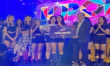 Thí sinh đến từ TP.HCM đoạt giải Nhất cuộc thi "Bài hát Kpop tôi yêu"