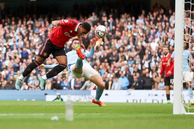 Haaland và Foden cùng lập hattrick, Man City nhấn chìm MU ảnh 4