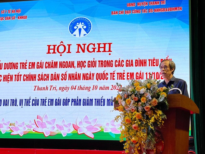 Hà Nội biểu dương 100 trẻ em gái chăm ngoan học giỏi, nỗ lực kéo giảm mất cân bằng giới tính ảnh 3